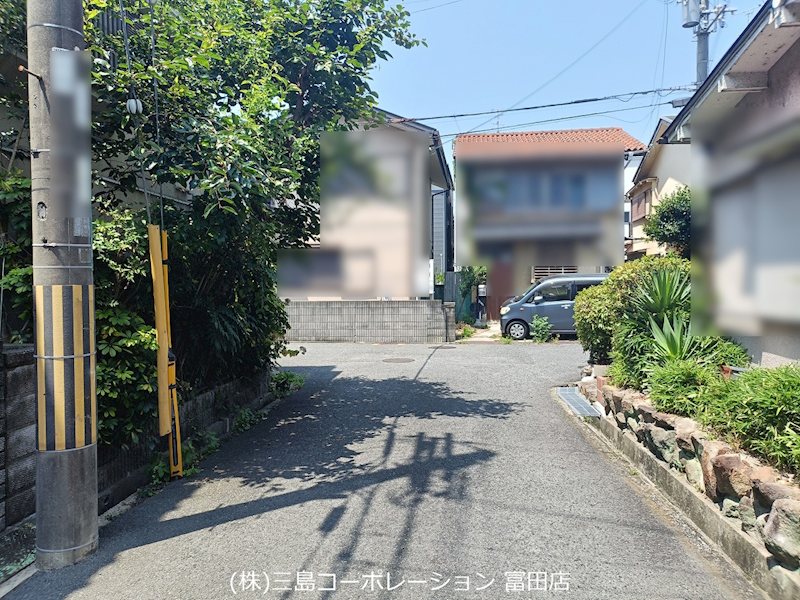 前面道路 高槻市栄町4丁目 売土地 その他
