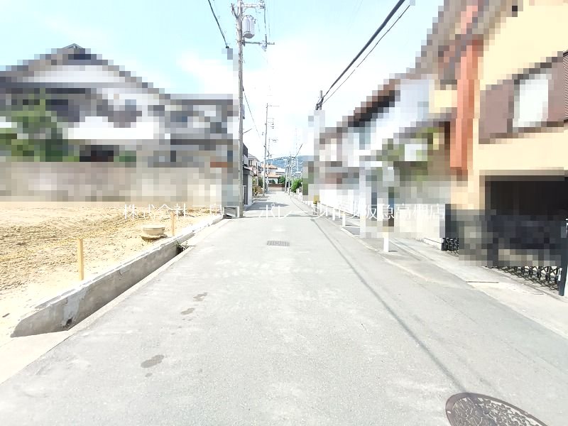 高槻市緑町2号地　売土地 現地写真（前面道路含む現地写真）