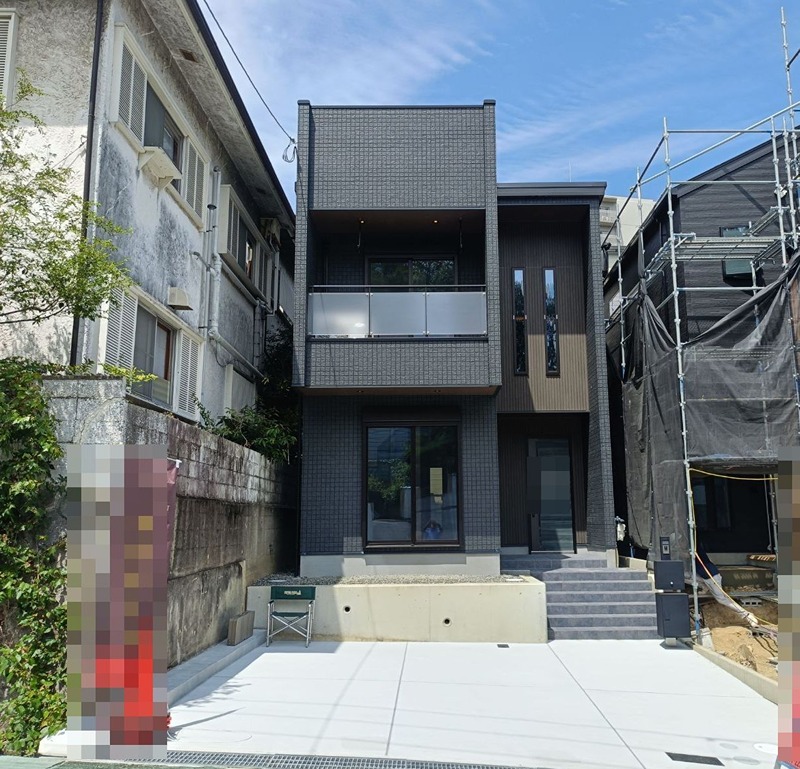 吹田市樫切山　新築一戸建 外観写真