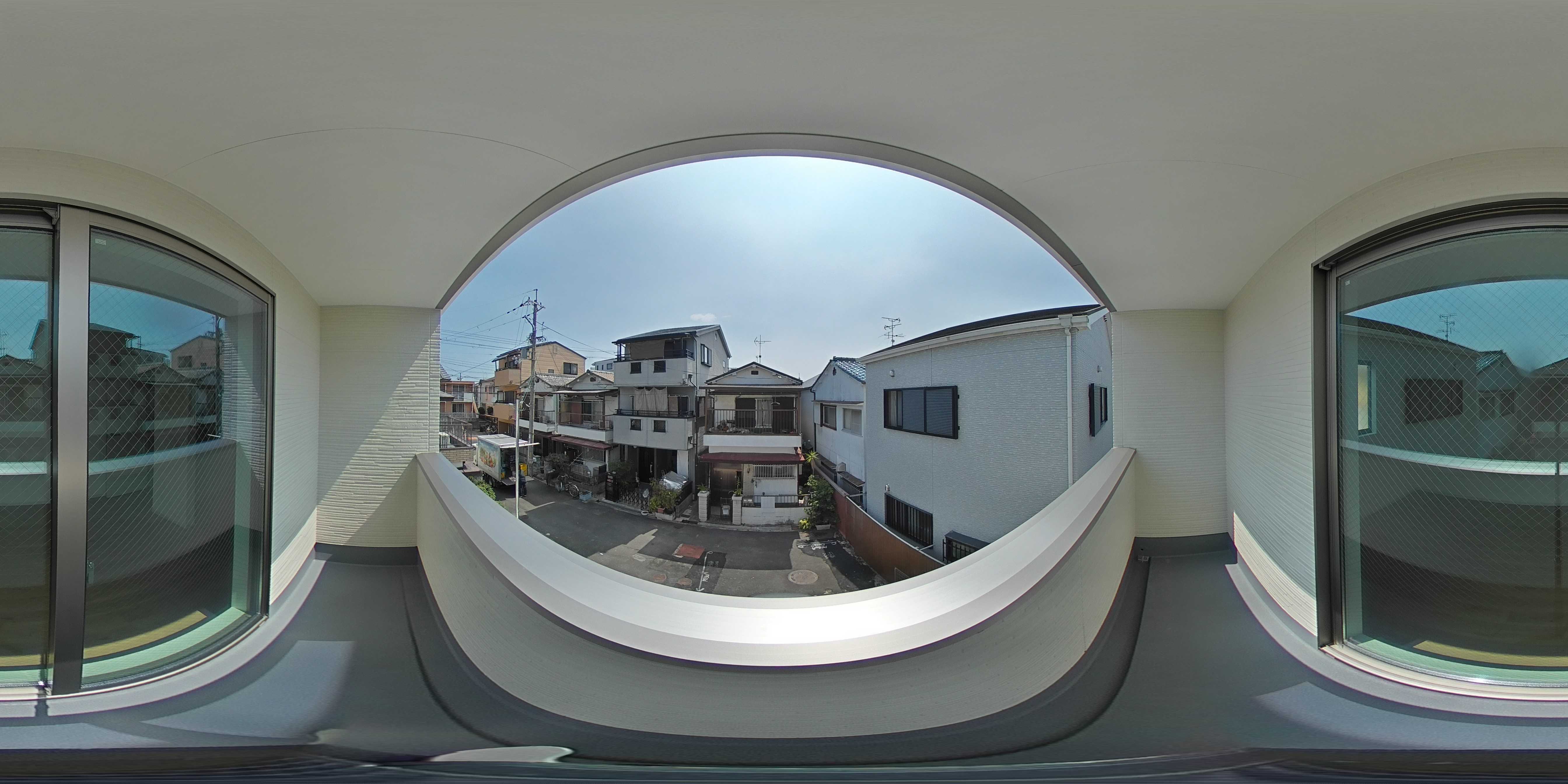 松丘町限定1邸新築分譲住宅 現地写真（バルコニー）