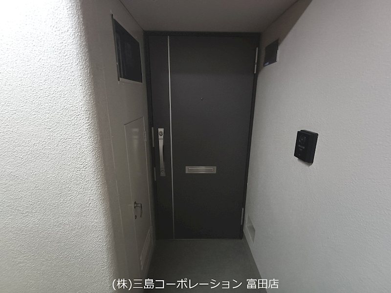 摂津マンションB棟  現地写真（玄関）
