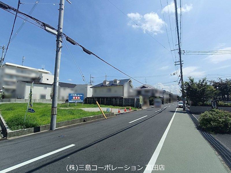 グランドセレクト桜ヶ丘南町　A号地 現地写真（前面道路含む現地写真）