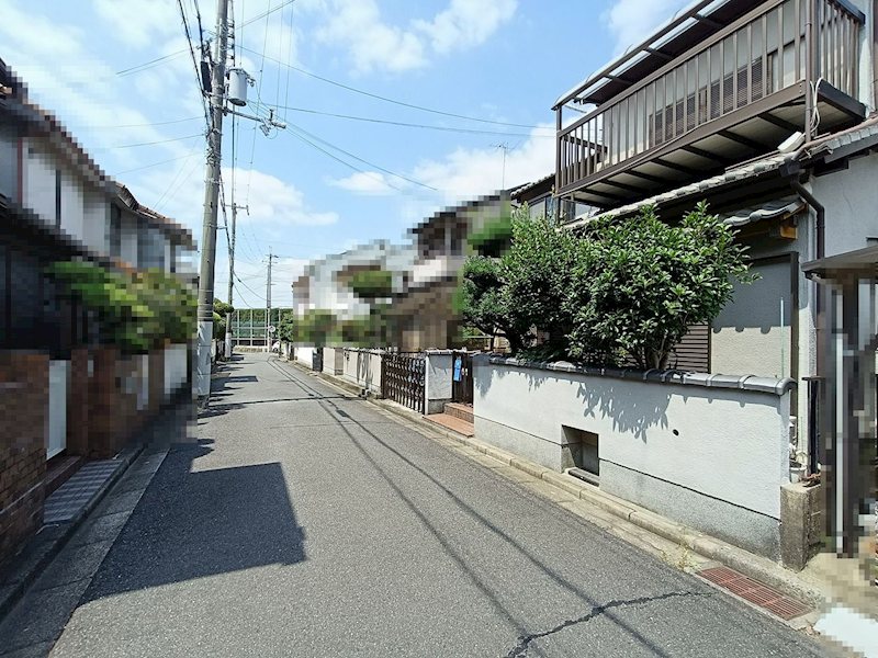 前面道路約4.7mございます 高槻市川西町2丁目 売土地 その他