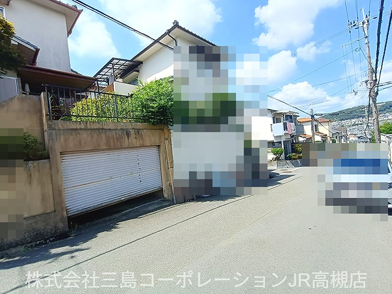 高槻市安岡寺町1丁目　売土地 現地写真（前面道路含む現地写真）