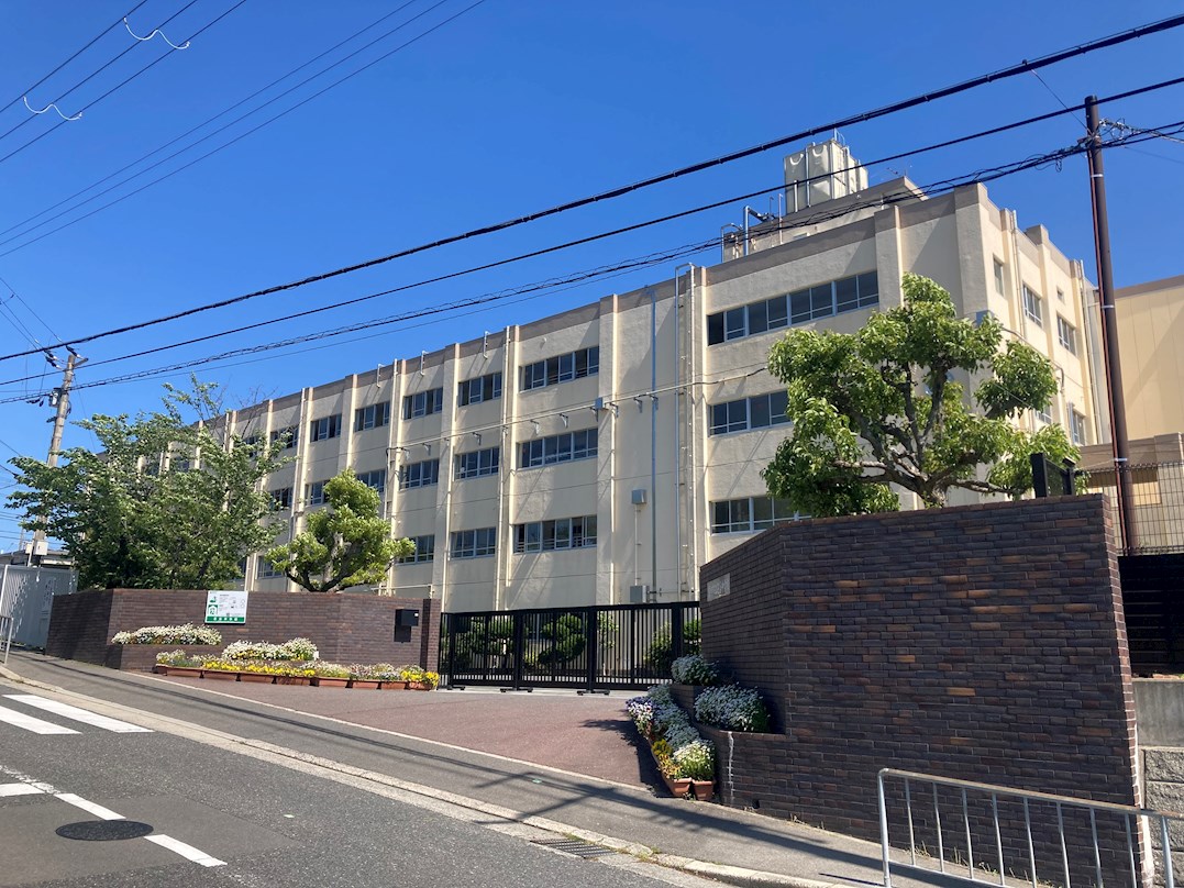 高槻市立芝谷中学校 高槻市安岡寺町1丁目 売土地 周辺画像7