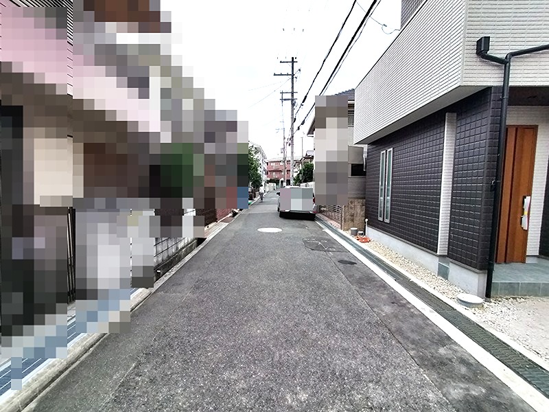 前面道路南側から撮影 SUMIKA中総持寺町 新築一戸建 その他