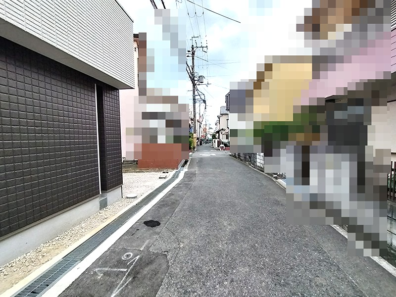 前面道路北側から撮影 SUMIKA中総持寺町 新築一戸建 その他