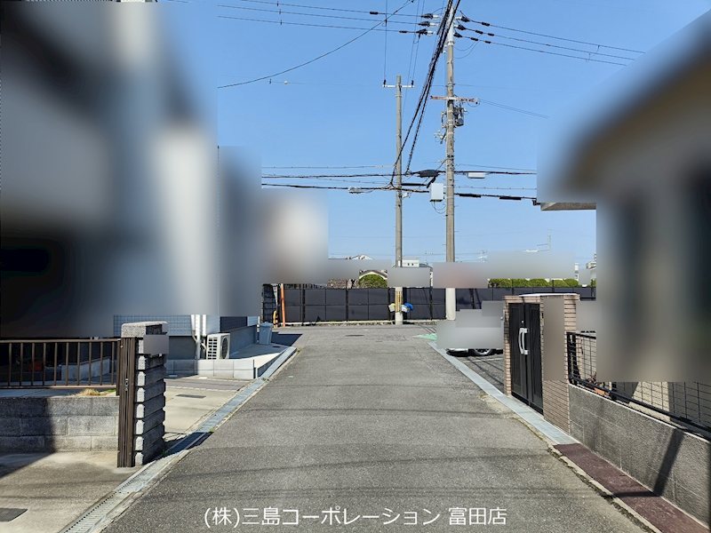 前面道路 高槻市北昭和台町 中古一戸建 その他