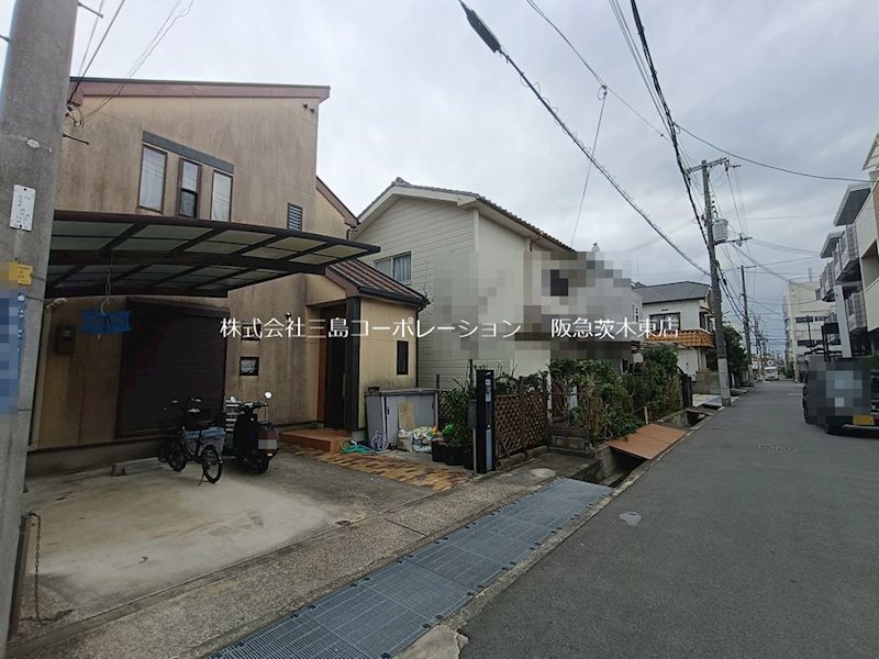 茨木市竹橋町 中古一戸建 現地写真（前面道路含む現地写真）