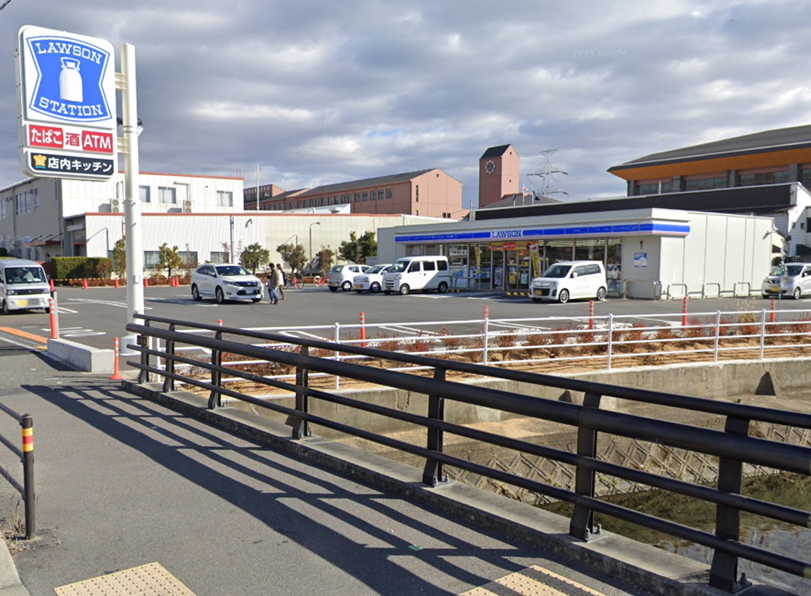 ローソン 高槻東上牧一丁目店 島本町桜井5丁目 売土地 周辺画像4