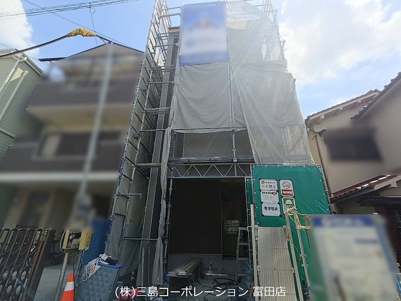 高槻市桜ケ丘北町　新築一戸建 外観写真
