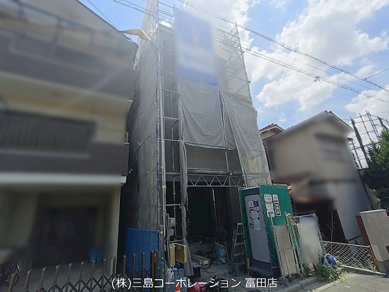 高槻市桜ケ丘北町　新築一戸建 現地写真