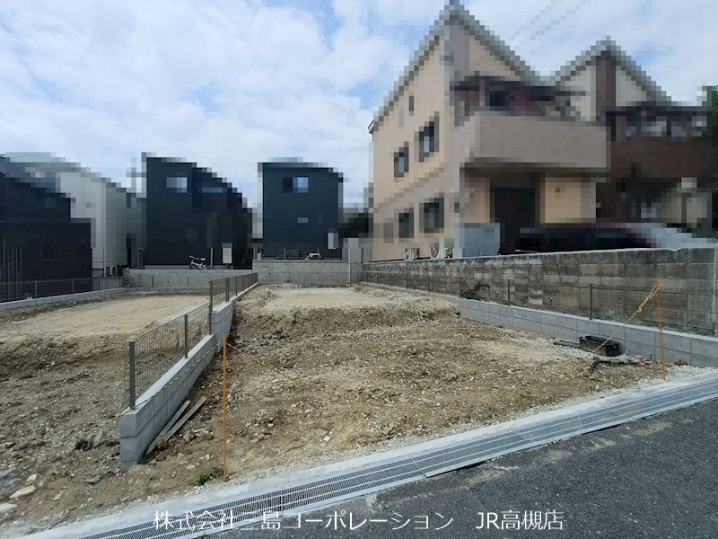 高槻市奥天神町1丁目　新築一戸建1号棟 現地写真（前面道路含む現地写真）