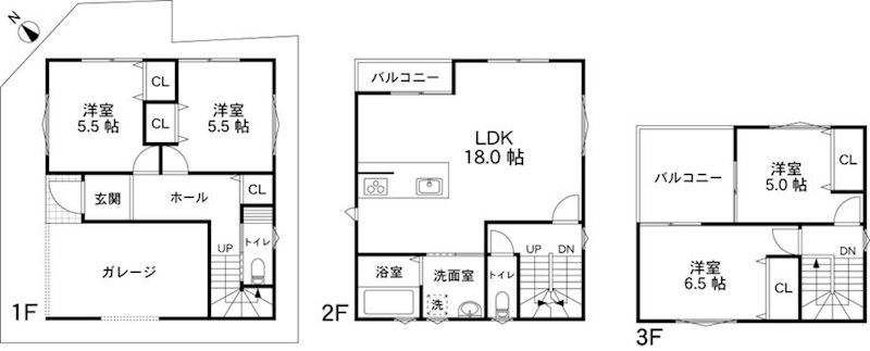 SUMIKA上野町　新築一戸建 間取り図
