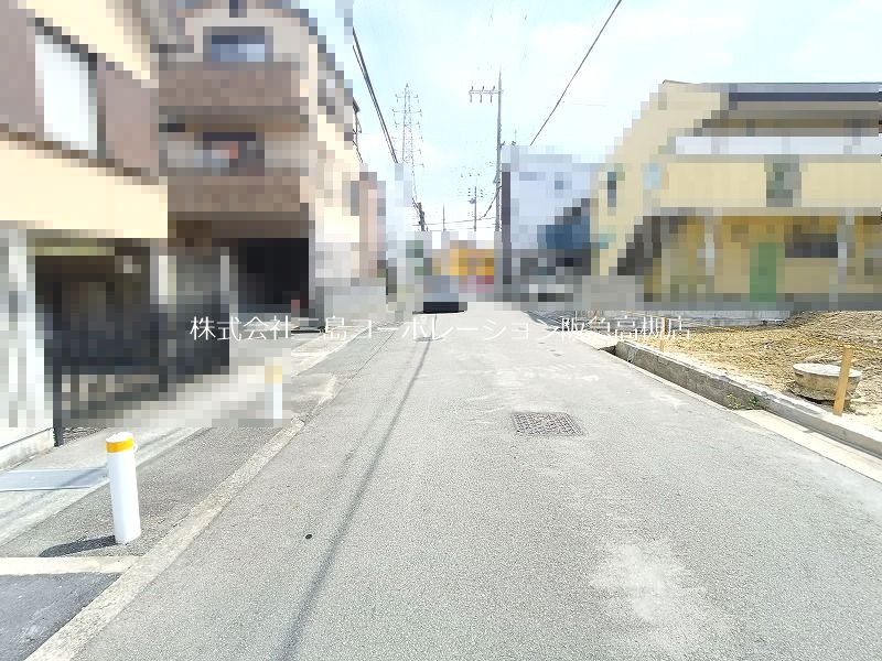 高槻市緑町1号地　建築条件付売土地 現地写真（前面道路含む現地写真）
