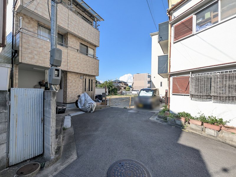 大阪府摂津市正雀４丁目 現地写真（前面道路含む現地写真）