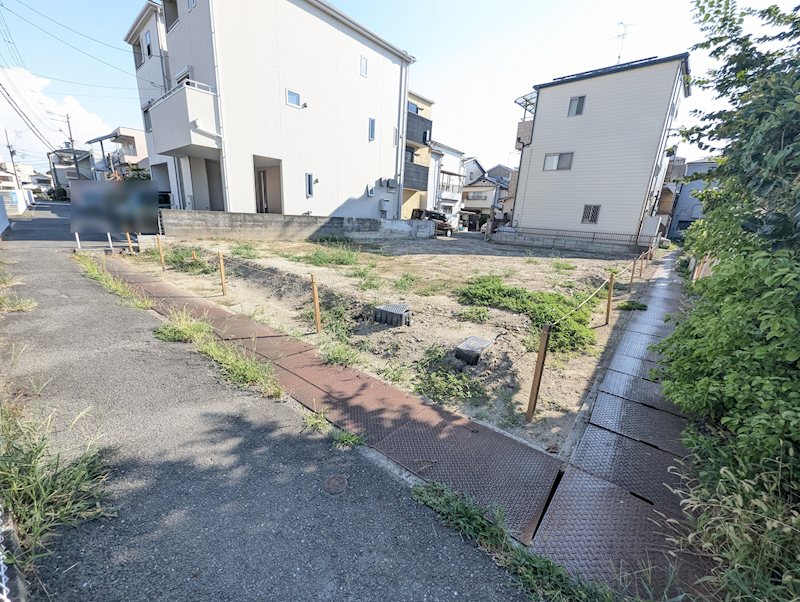 大阪府摂津市正雀４丁目 現地写真（前面道路含む現地写真）