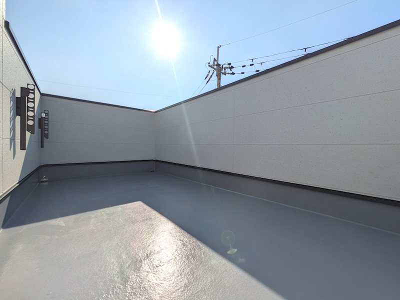 茄子作4丁目限定1邸新築分譲住宅 (プレサンスアージュ) 現地写真（バルコニー）