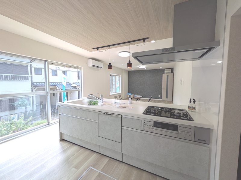 茄子作北町一戸建再生既存住宅 内観写真（キッチン）