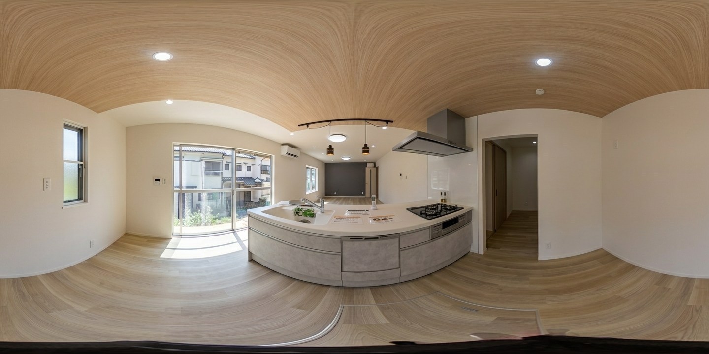 茄子作北町一戸建再生既存住宅 内観写真（キッチン）