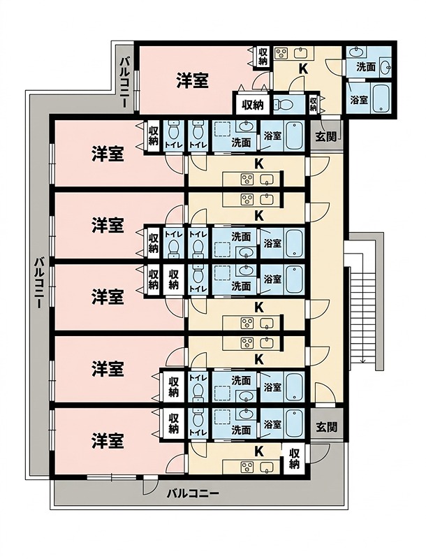 神奈川県横須賀市三春町６丁目 間取図・土地図