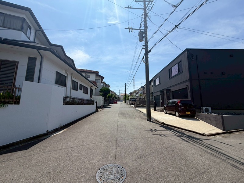 神奈川県横浜市旭区善部町 現地写真（前面道路含む現地写真）