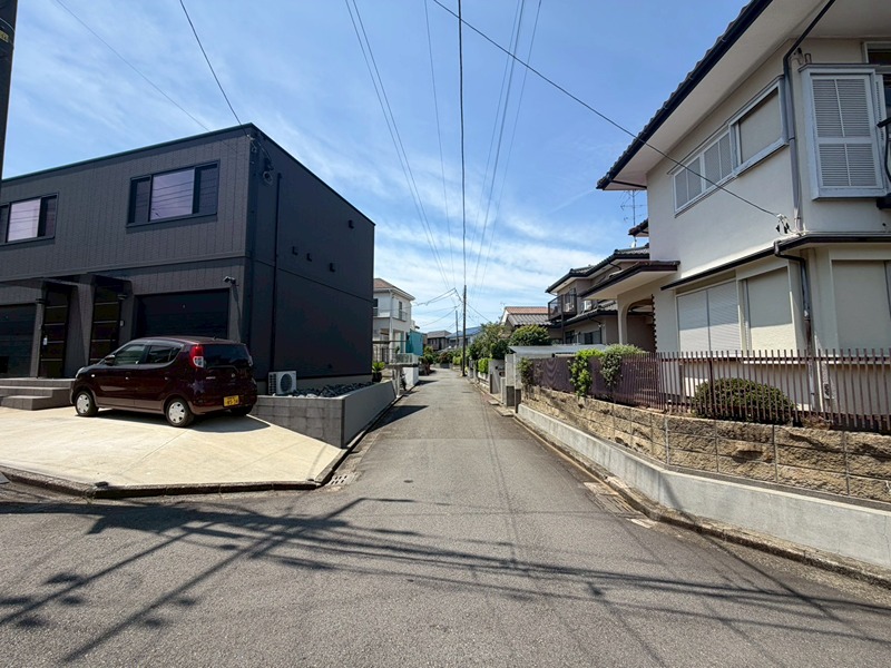 神奈川県横浜市旭区善部町 現地写真（前面道路含む現地写真）