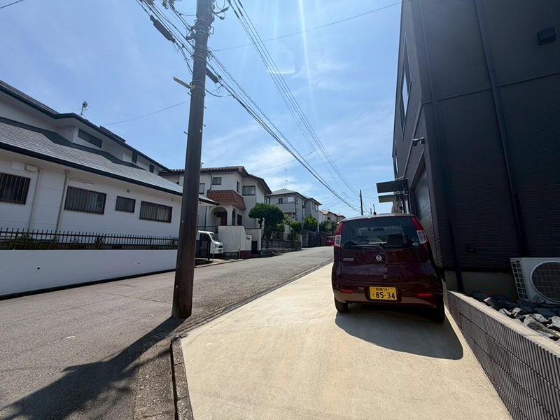 神奈川県横浜市旭区善部町 現地写真（駐車場）
