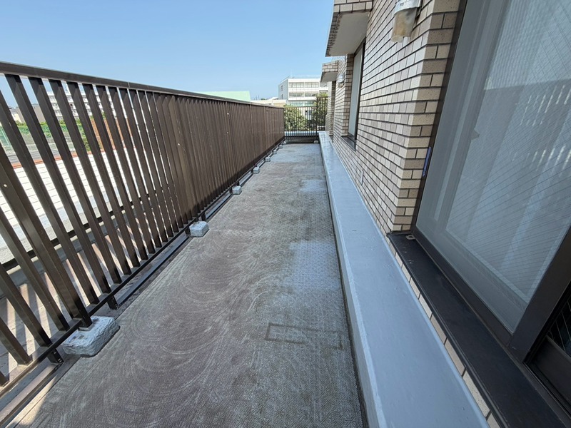 神奈川県横浜市鶴見区北寺尾１丁目 現地写真（バルコニー）
