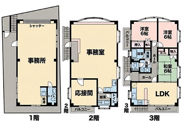 神奈川県川崎市幸区南加瀬４丁目 間取図・土地図