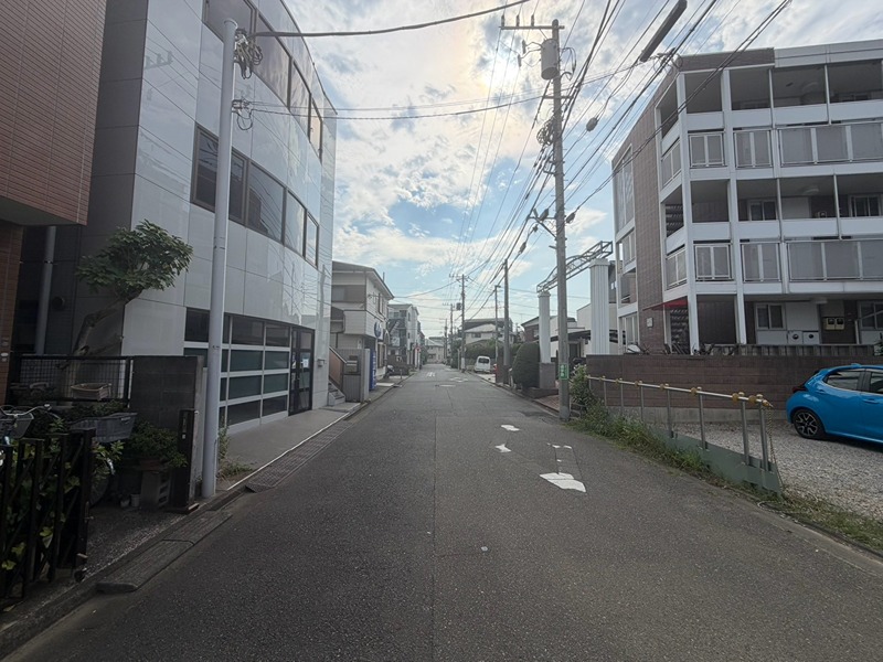 神奈川県川崎市幸区南加瀬４丁目 現地写真（前面道路含む現地写真）