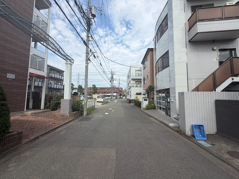 神奈川県川崎市幸区南加瀬４丁目 現地写真（前面道路含む現地写真）