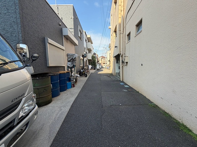 神奈川県川崎市川崎区鋼管通４丁目 現地写真（前面道路含む現地写真）