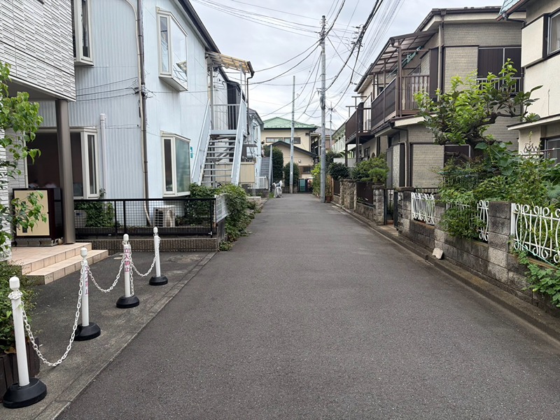神奈川県川崎市高津区二子２丁目 現地写真（前面道路含む現地写真）