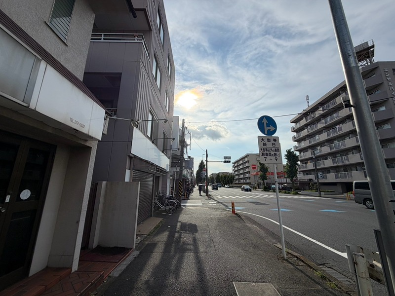 神奈川県川崎市川崎区中瀬３丁目 現地写真（前面道路含む現地写真）