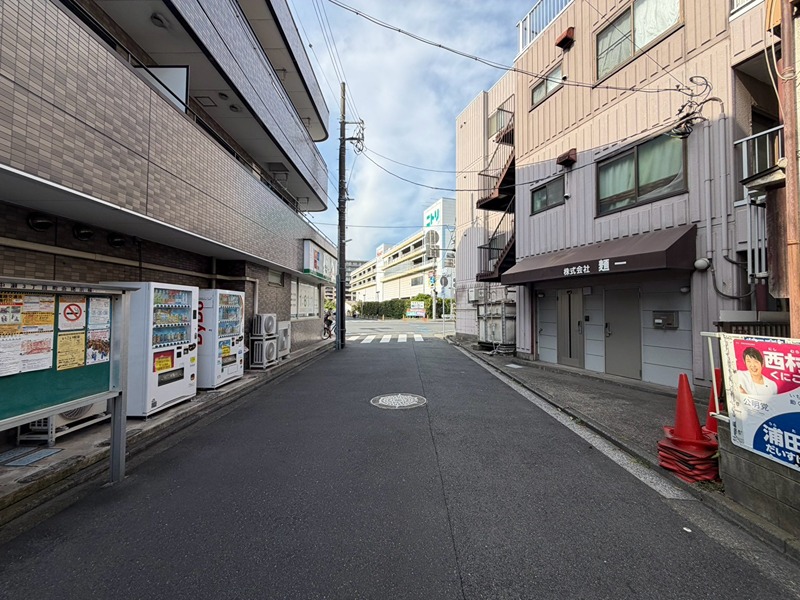 神奈川県川崎市川崎区中瀬３丁目 現地写真（前面道路含む現地写真）