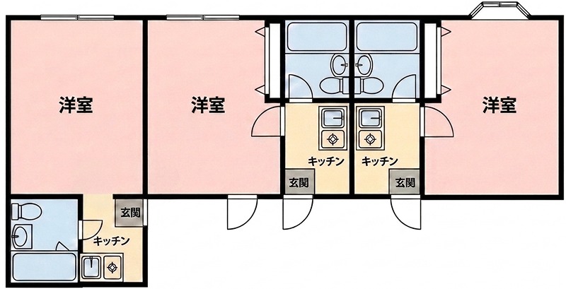 神奈川県横浜市保土ケ谷区境木本町 間取図・土地図