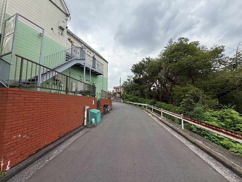 神奈川県横浜市保土ケ谷区境木本町 現地写真（前面道路含む現地写真）