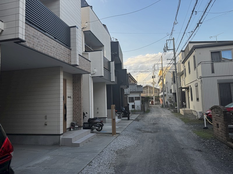 ふじみ野市上福岡3丁目 現地写真（前面道路含む現地写真）