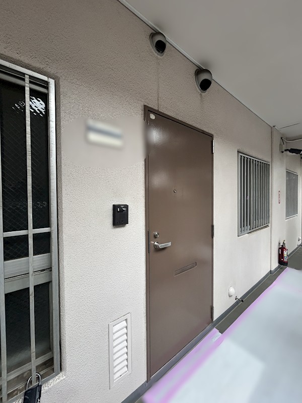 コスモ川口サンスクエア 現地写真（玄関）