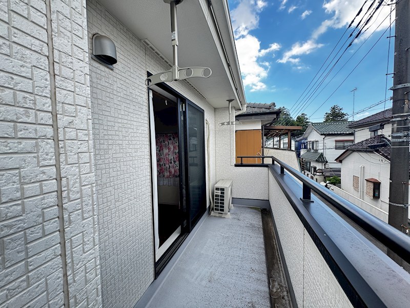 鴻巣市小松1丁目 現地写真（バルコニー）