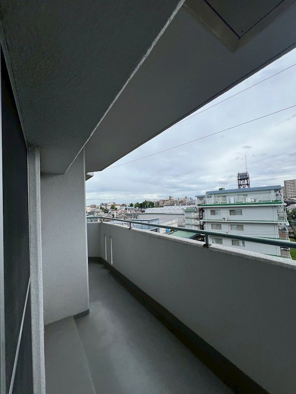ストークマンション南浦和 現地写真（バルコニー）