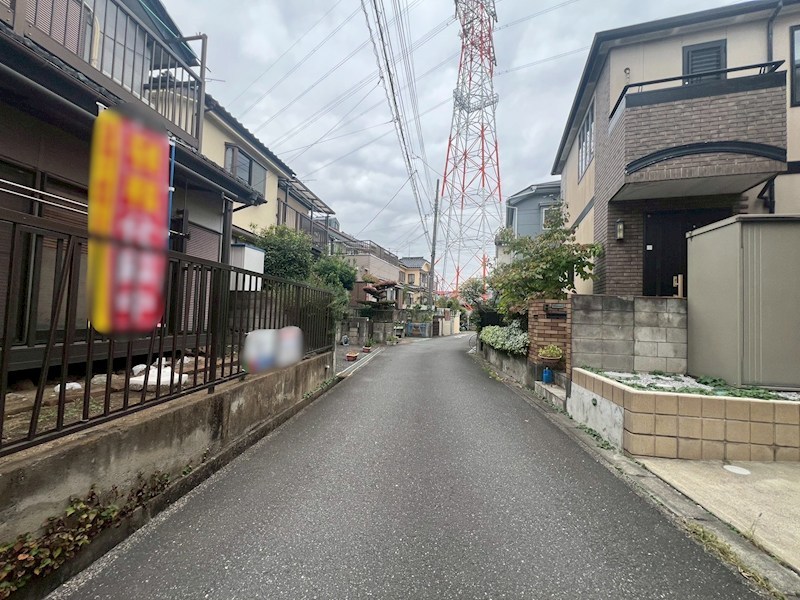 川越市南大塚5丁目 現地写真（前面道路含む現地写真）