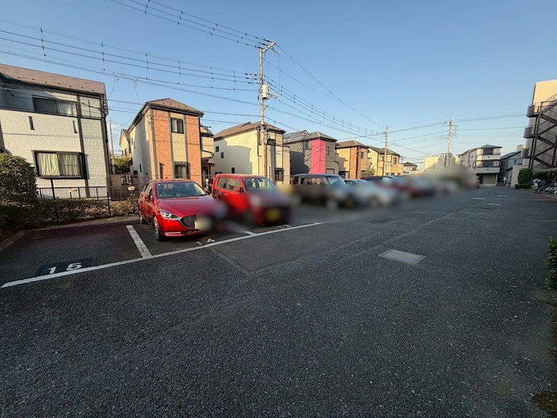 エクセルふじみ野 共用部写真（駐車場）