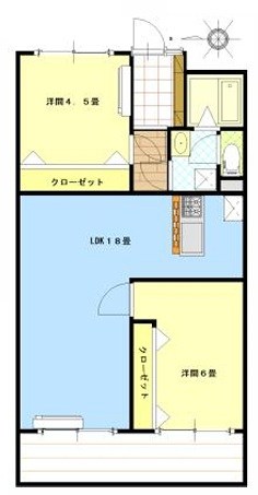 大宮植竹住宅 間取図・土地図