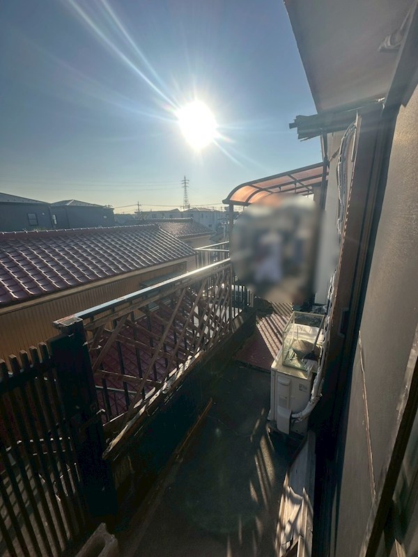 川口市南鳩ケ谷７丁目 現地写真（バルコニー）