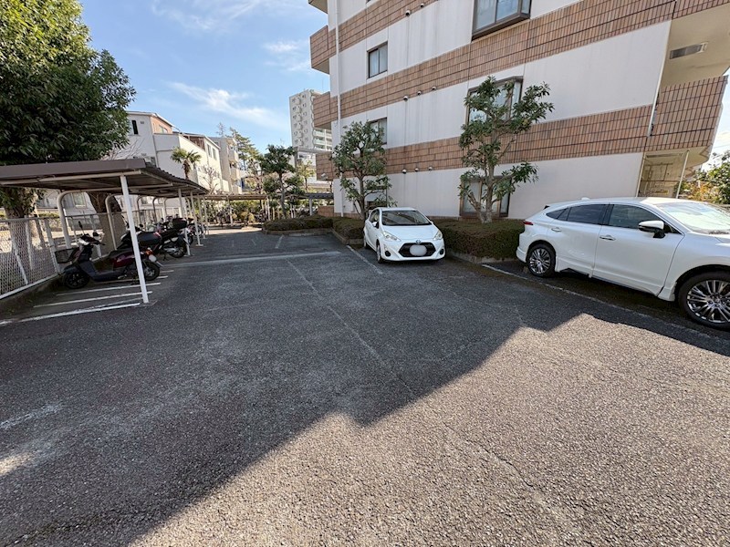 大宮公園ロジュマン 共用部写真（駐車場）