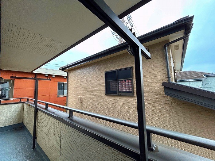 草加市新里町 現地写真（バルコニー）