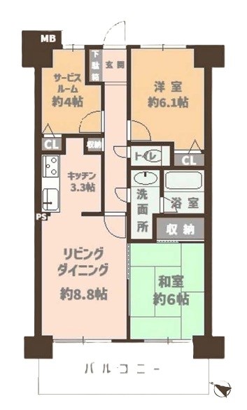 ソフィア大宮日進 間取図・土地図