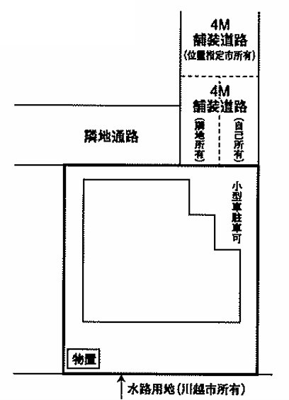 川越市石原町２丁目 区画図